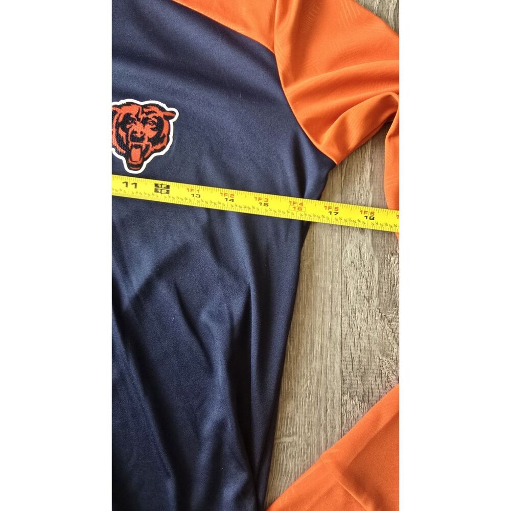 Women's Fanatics Chicago Bears 1/2 Zip Athletic Pullover Sz Small - Picture 5 of 11